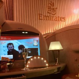 Emirates First Class on the A380